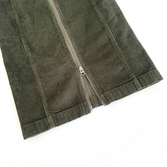 Aritzia Wilfred Free Ellie Corduroy Skirt in Olive Green - Picture 5 of 7